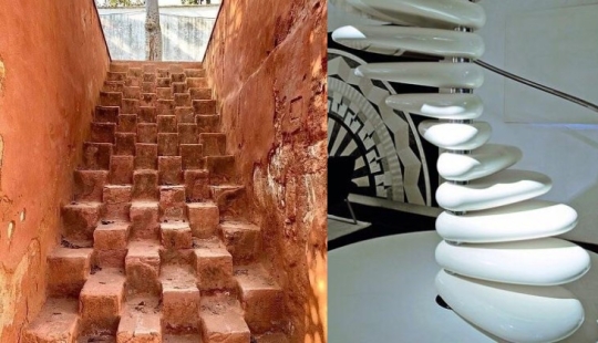 22 fotos de escaleras peligrosas que te harán girar la cabeza