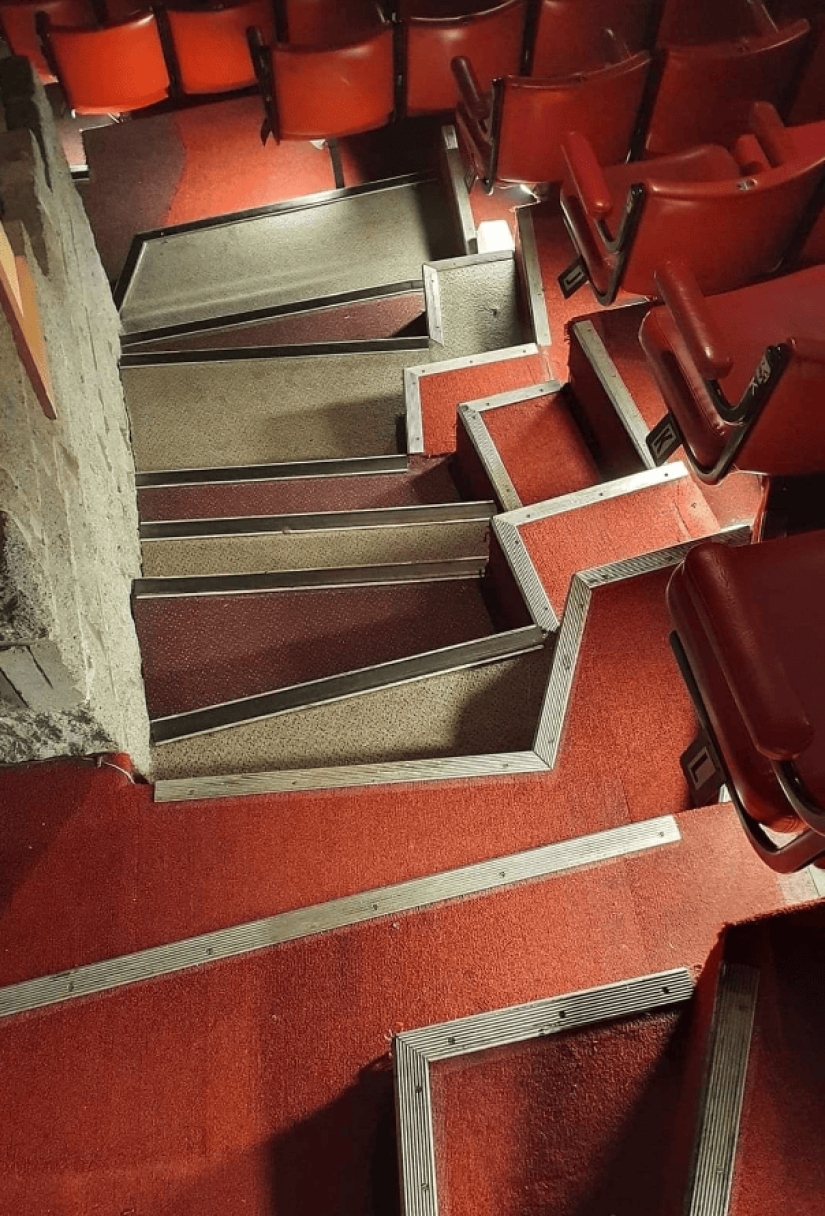 22 fotos de escaleras peligrosas que te harán girar la cabeza
