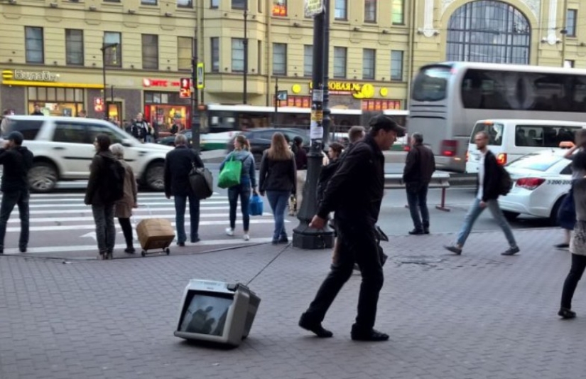 22 fotos de gente muy extraña