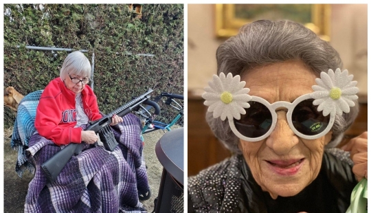 22 fotos lindas y divertidas de abuelas que saben sorprender