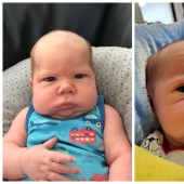 22 funny photos of babies with strikingly adult faces