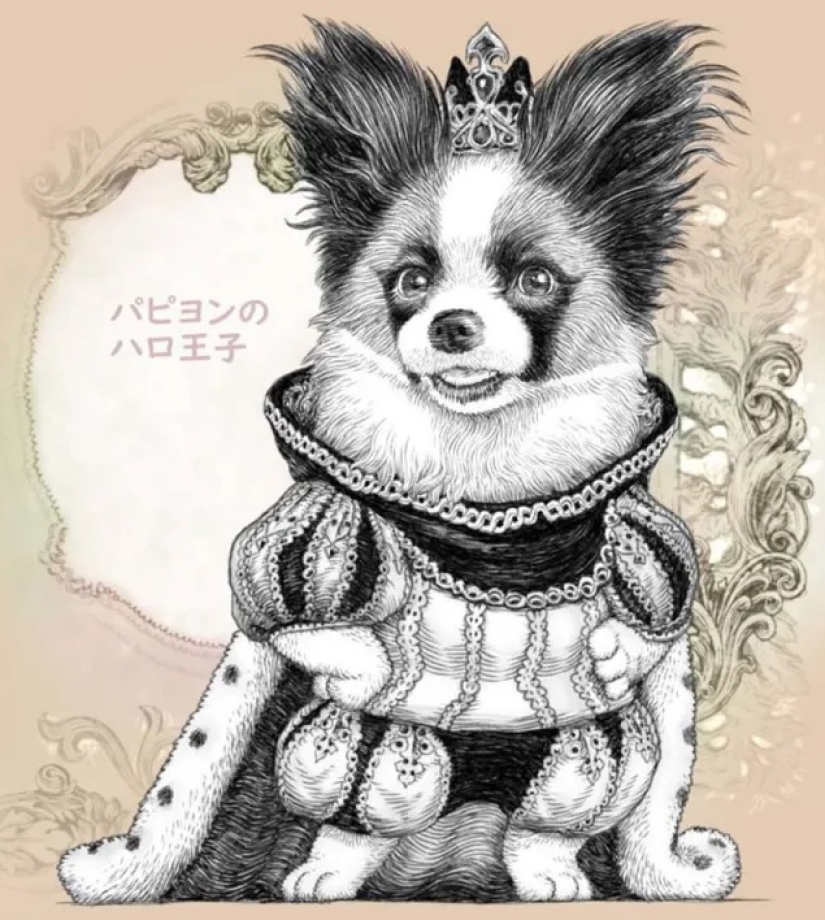 22 fuzzy knight on cute illustrations by Japanese artist PonkichiM