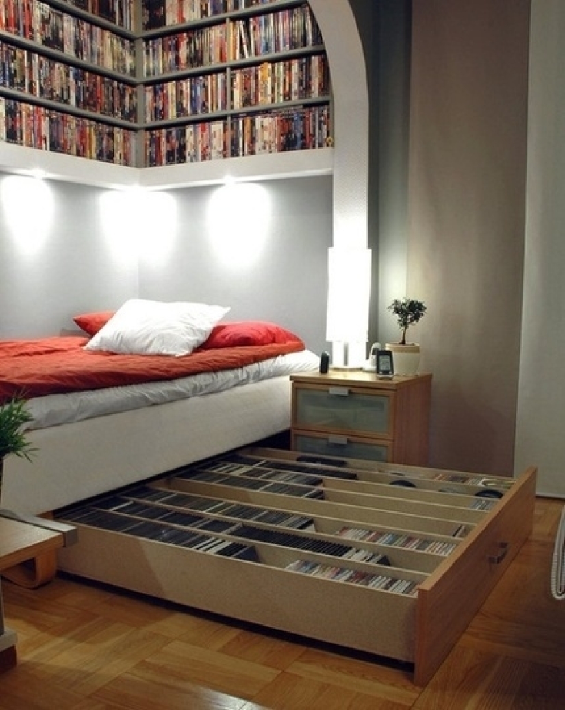 22 ideas geniales para un lugar para dormir inusual