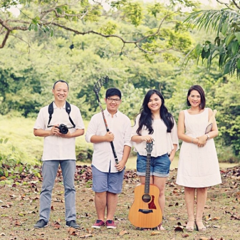 22 ideas increíblemente geniales para fotos familiares