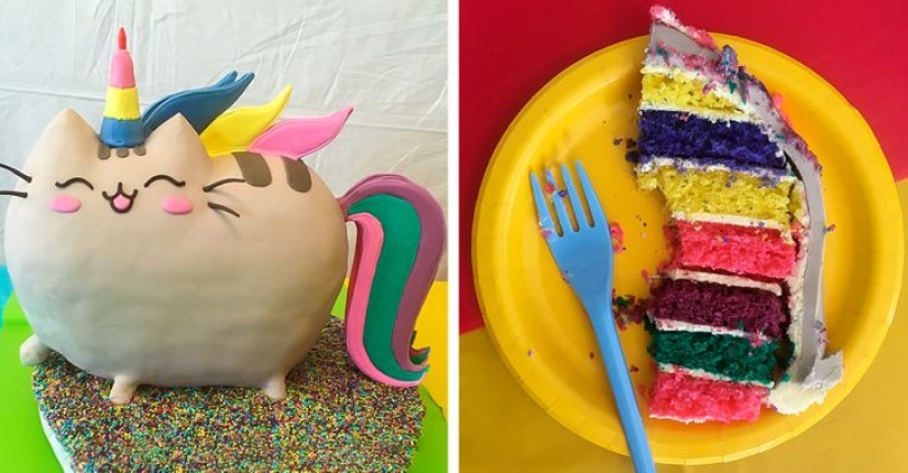 22 incredibly beautiful cakes, for which you can completely forget about calories