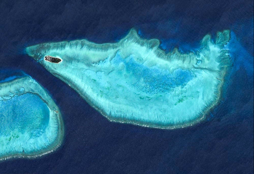22 islas en el océano