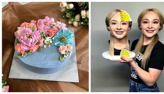 22 pasteles increíblemente hermosos, para los que puede olvidarse por completo de las calorías