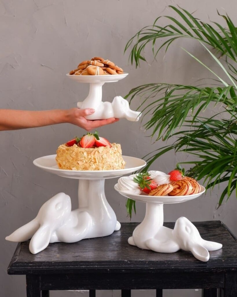 22 photos of unusual and even strange designer dishes