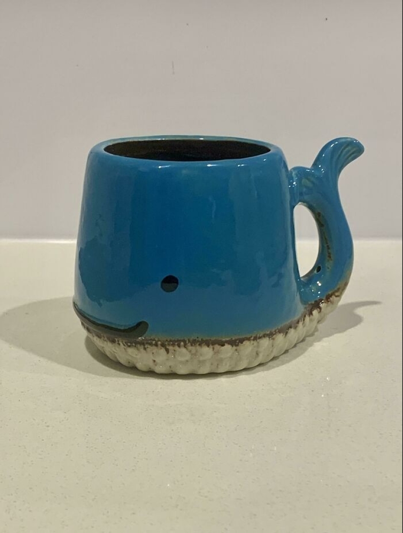 22 photos of unusual mugs shared by users on the Internet