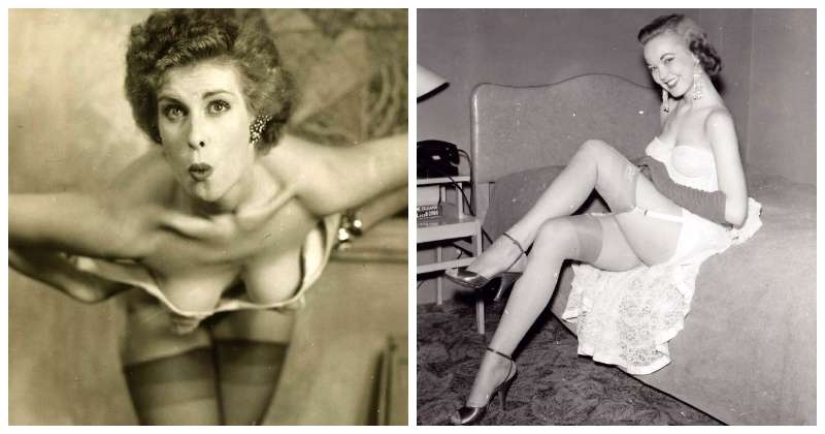 22 racy photos depicting naughty ladies of the 1950s