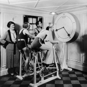 22 retro photos - what the fitness of the early 20th century looked like