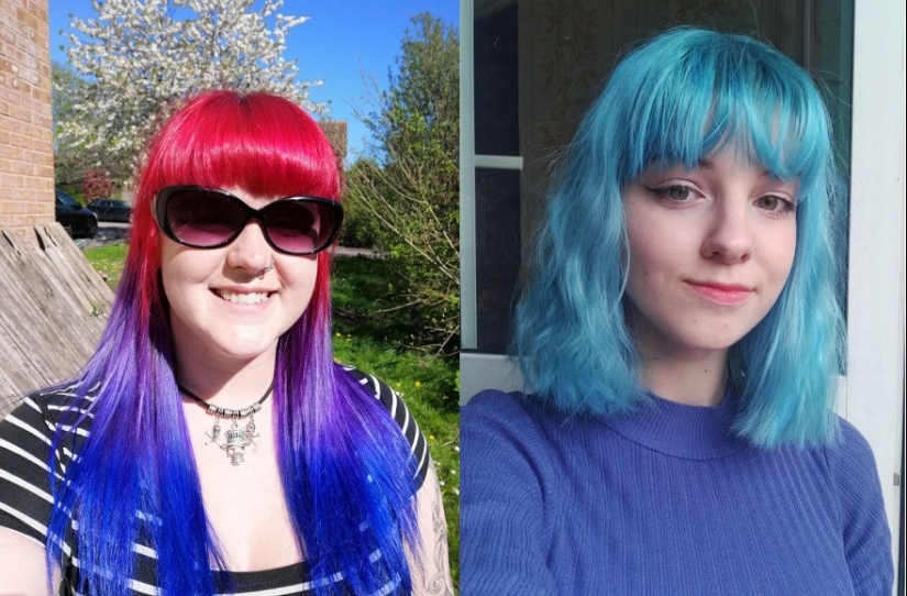 22 successful experiments with hair coloring that ended in triumph