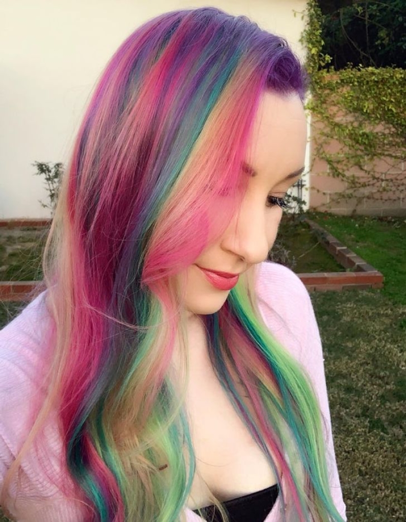 22 successful experiments with hair coloring that ended in triumph