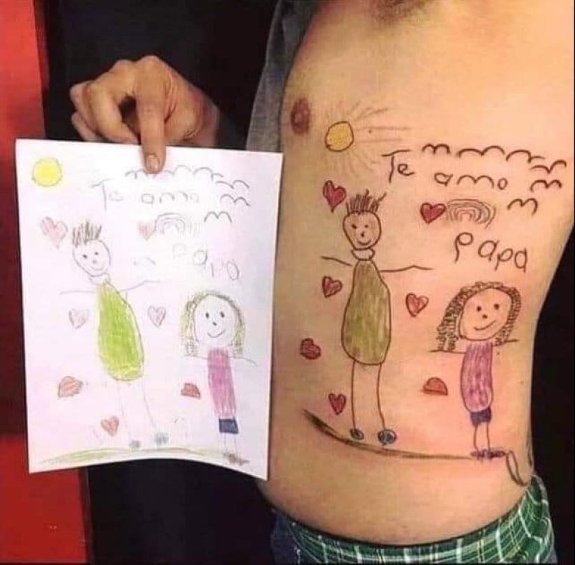 22 tattoos, each of which has a whole story behind it