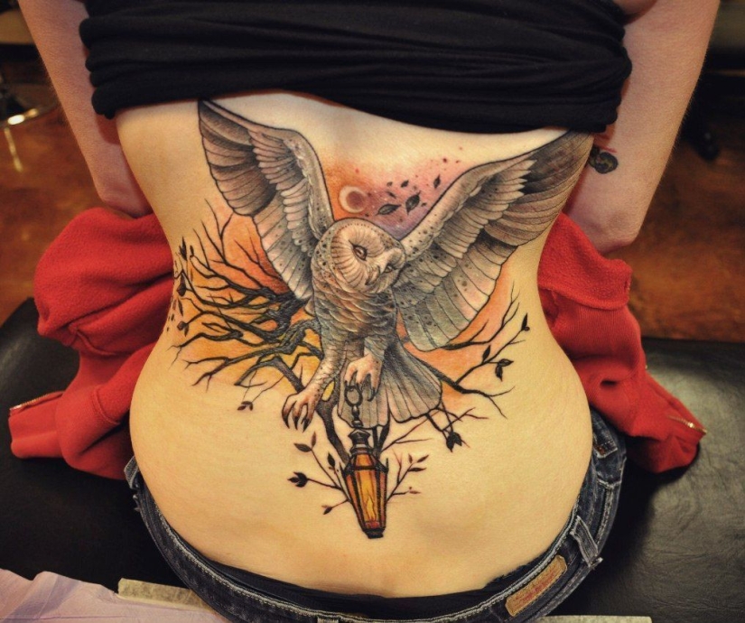 22 trendy tramp stump tattoos on the lower back