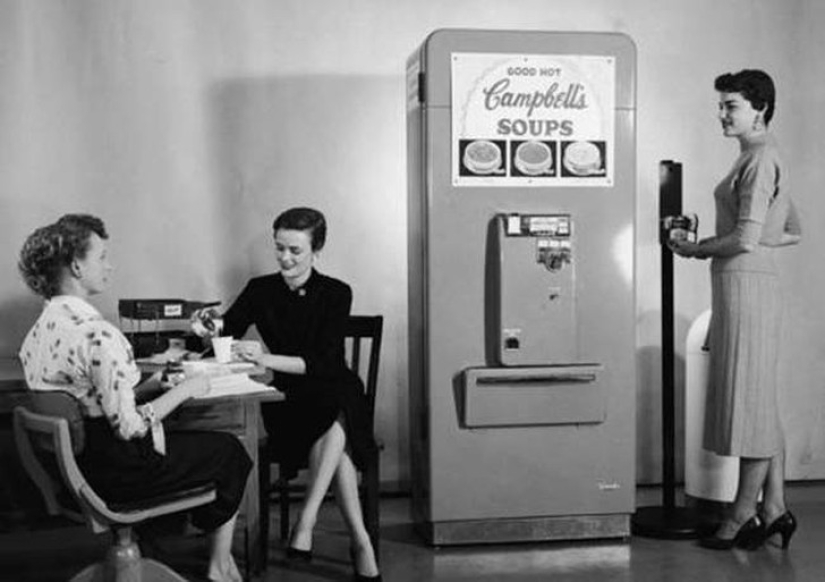 22 vintage vending machines