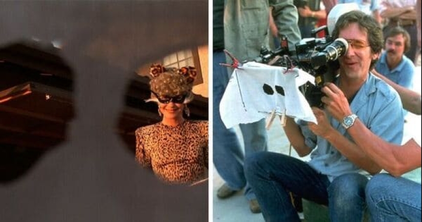 22 voiceover photos of famous films that show how a movie is shot