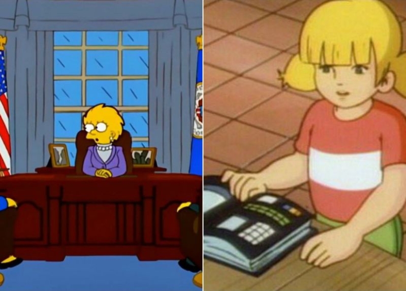 22 when the cartoon predicted the future