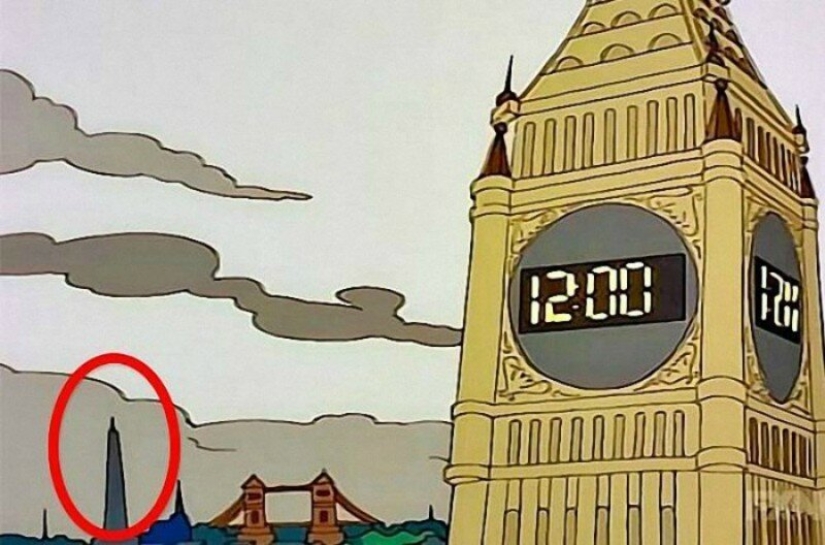 22 when the cartoon predicted the future