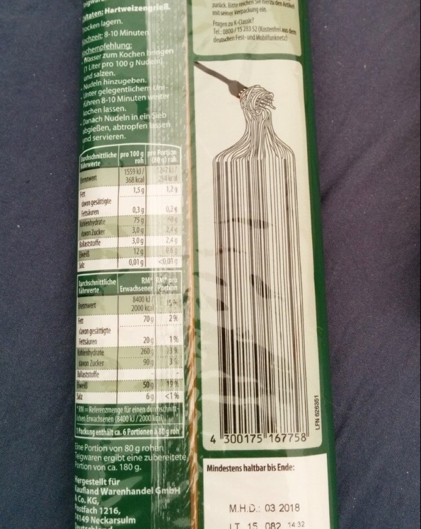 22 witty barcodes on products