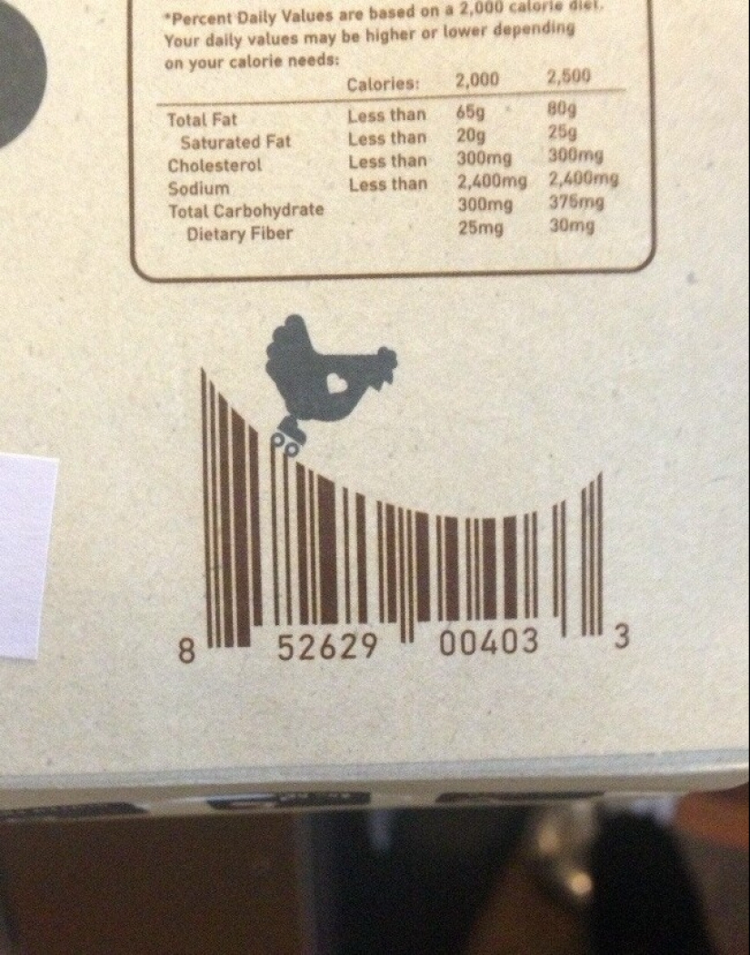 22 witty barcodes on products