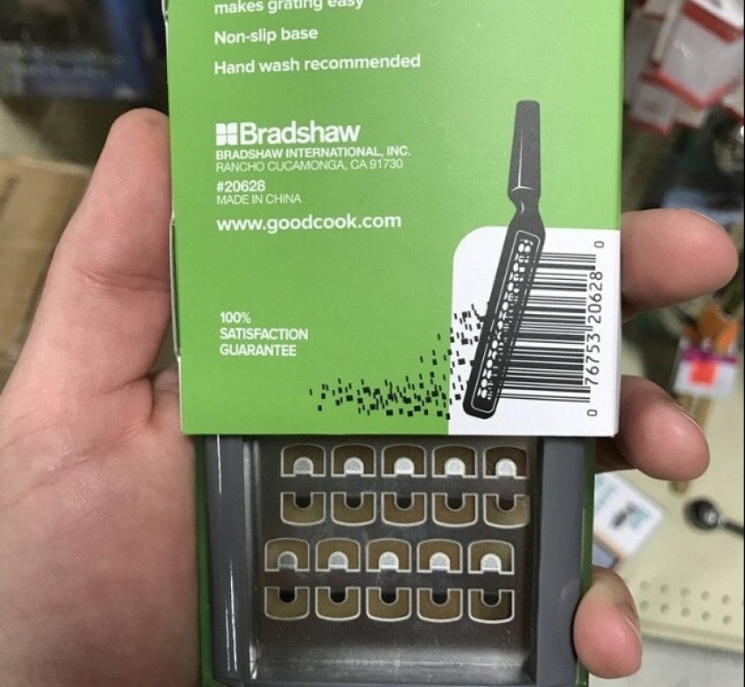 22 witty barcodes on products