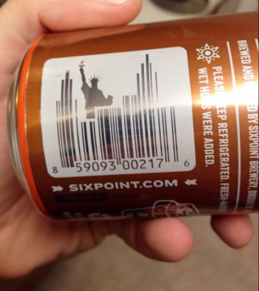 22 witty barcodes on products