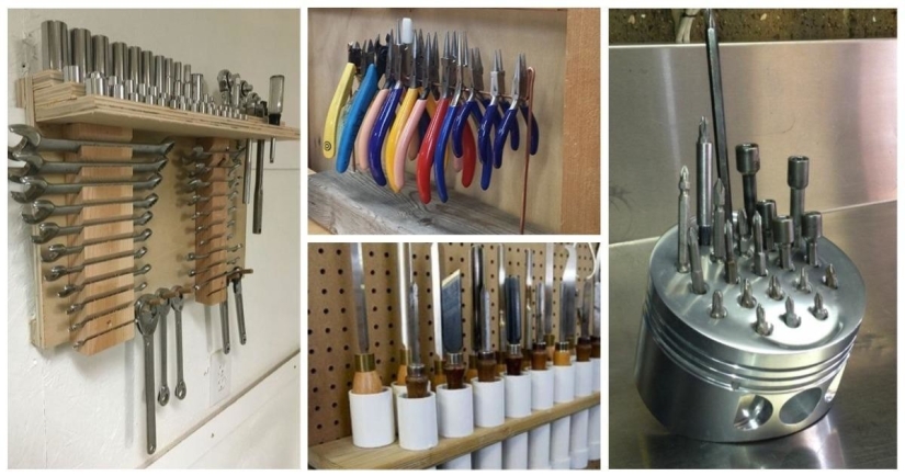 23 brilliant ideas for garage tool storage