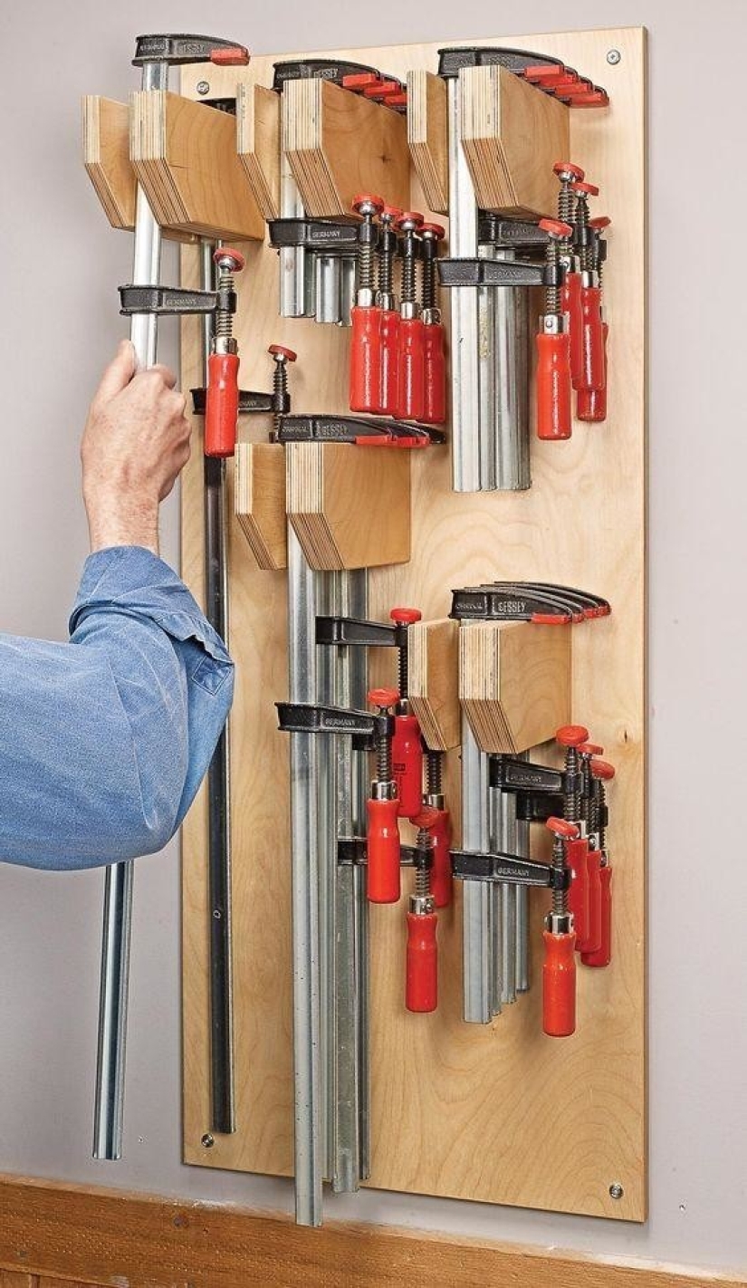 23 brilliant ideas for garage tool storage