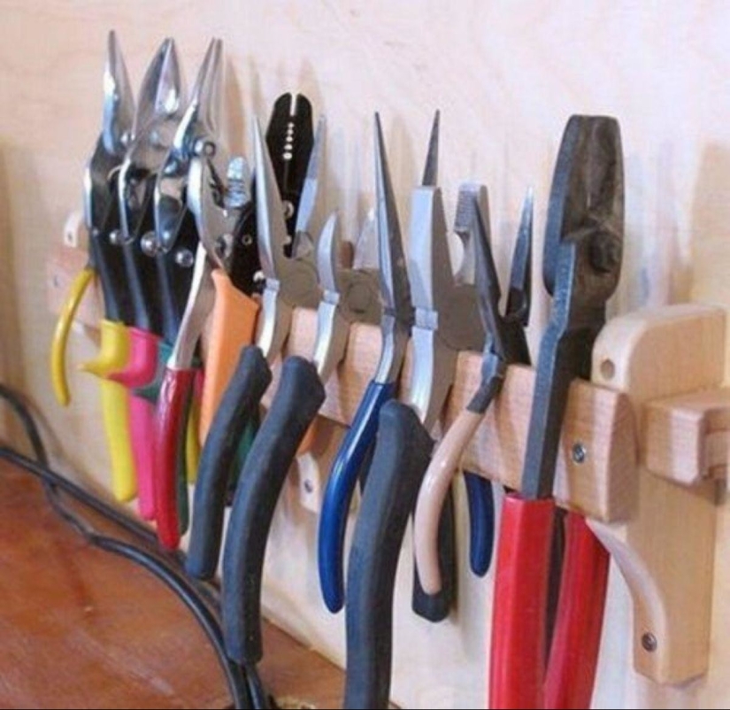 23 brilliant ideas for garage tool storage