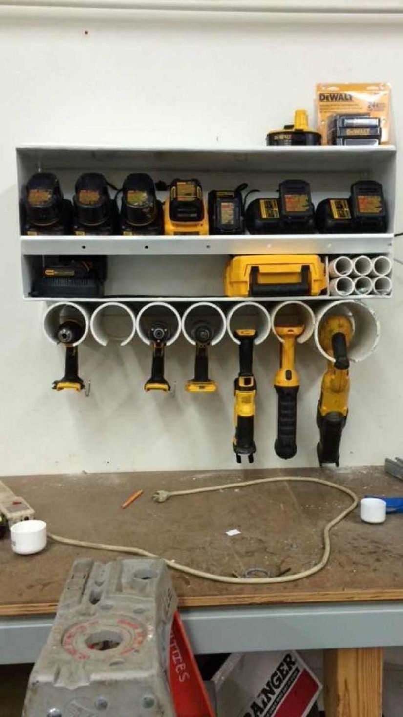 23 brilliant ideas for garage tool storage