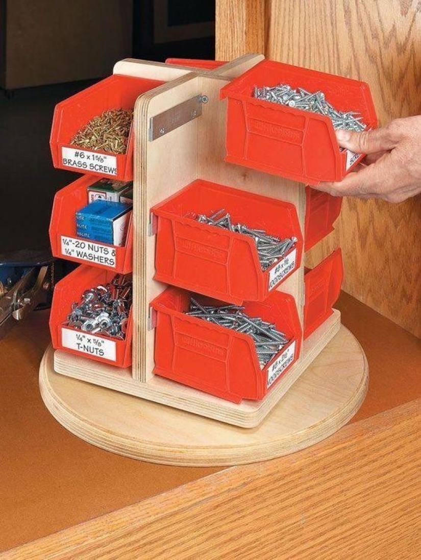 23 brilliant ideas for garage tool storage