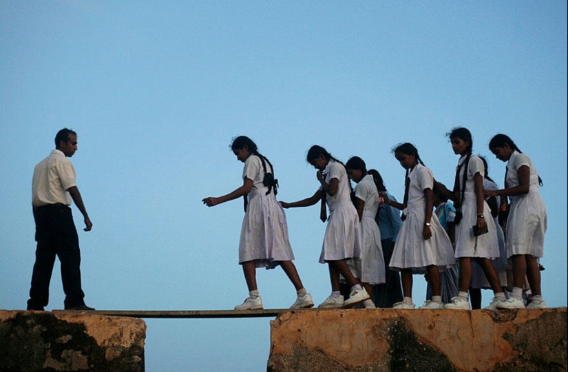 25 caminos más peligrosos a la escuela