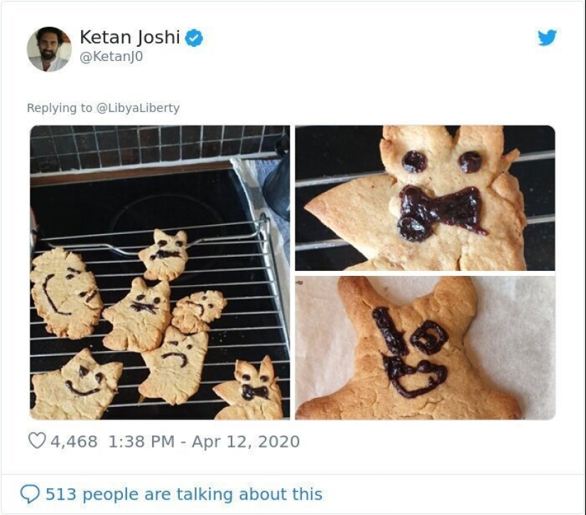 25 examples of quarantine baking, which failed