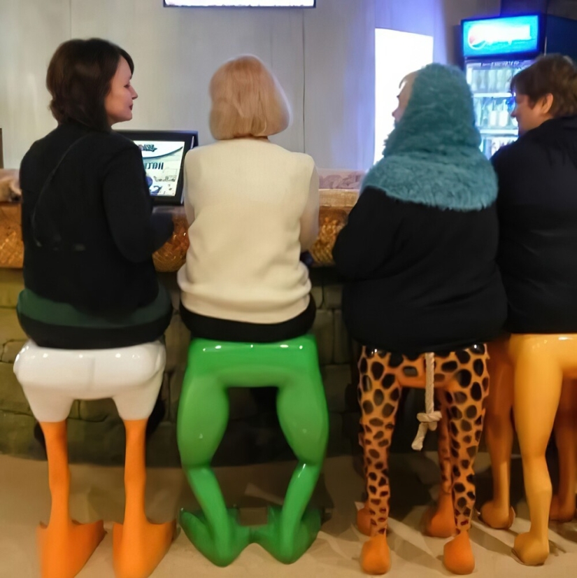 25 examples of unusual furniture that causes laughter and admiration in social networks