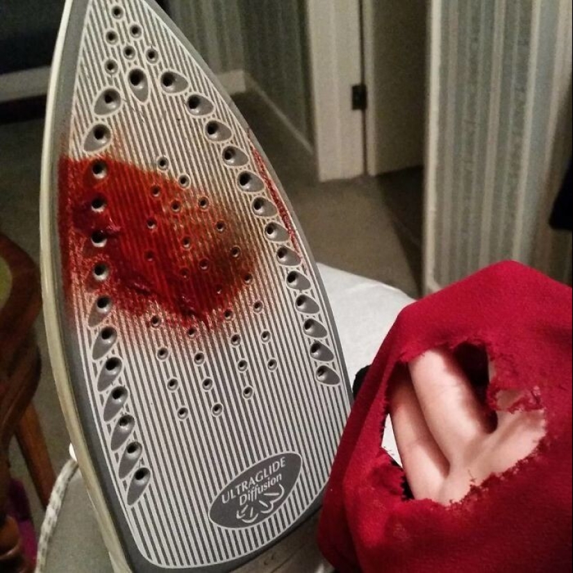 25 funny failures and painful failures related to ironing