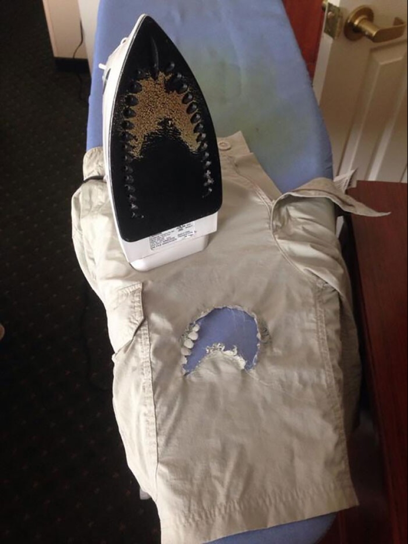 25 funny failures and painful failures related to ironing