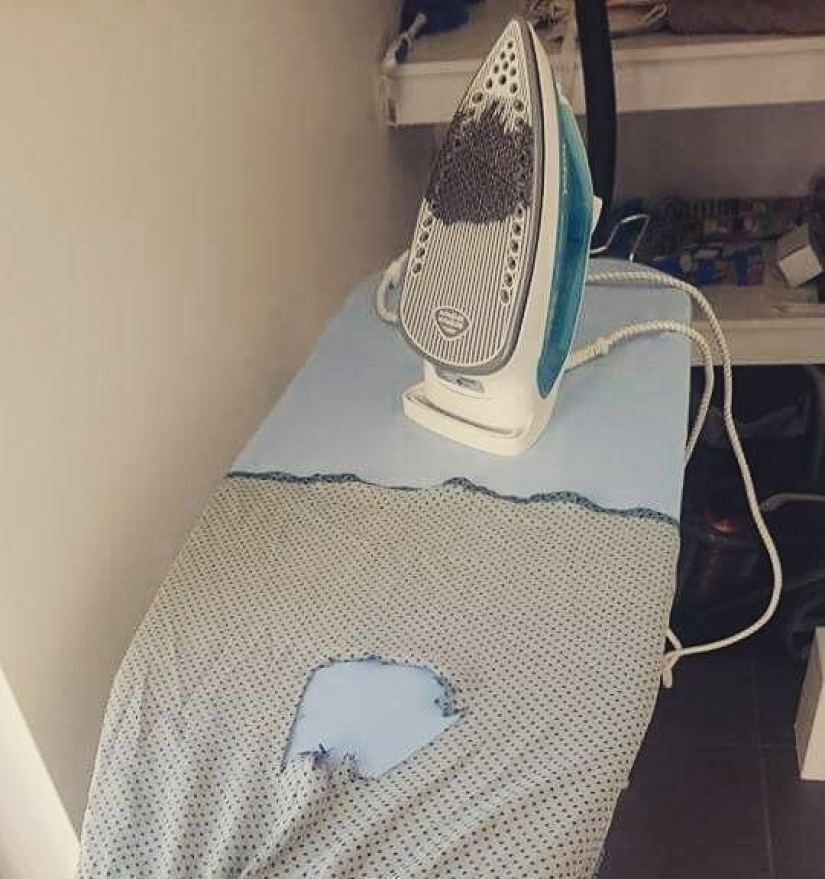 25 funny failures and painful failures related to ironing