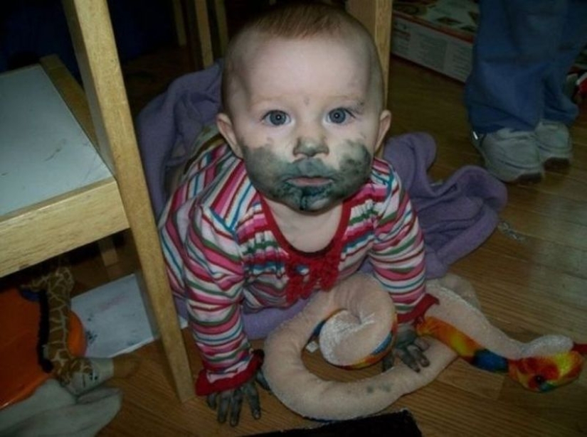 25 funny photos from the series "If it's quiet in the nursery, start worrying!"