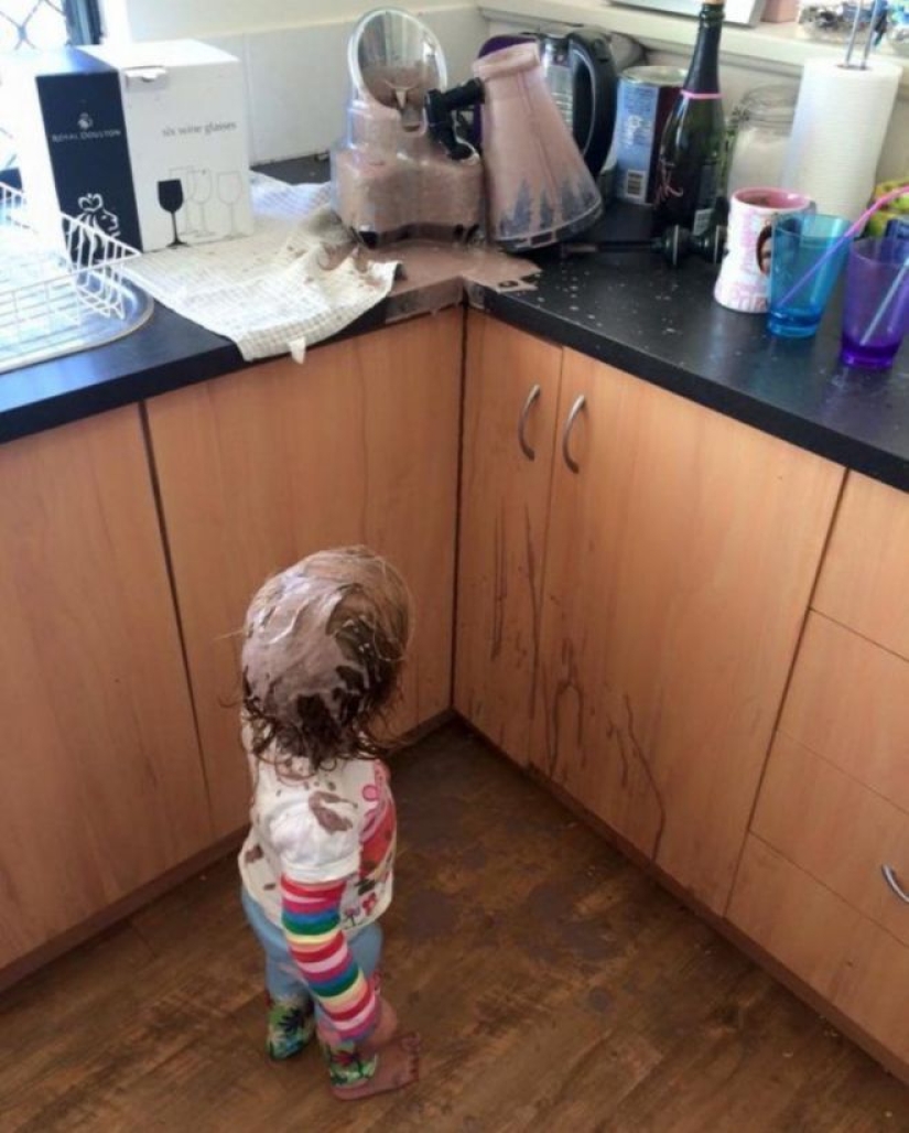 25 funny photos from the series "If it's quiet in the nursery, start worrying!"