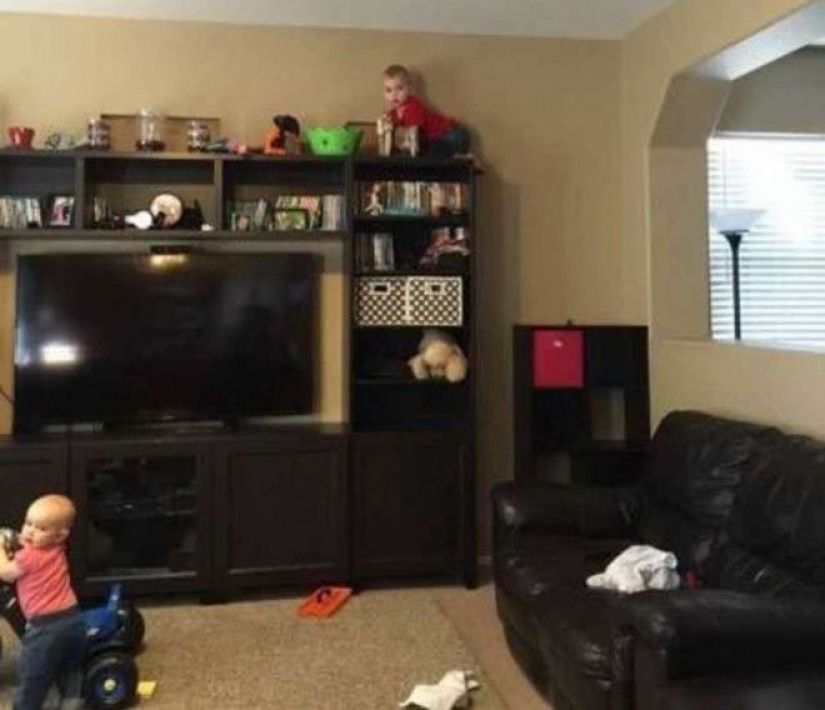 25 funny photos from the series "If it's quiet in the nursery, start worrying!"