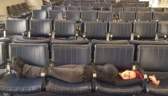 25 funny pictures that the airport has its own special atmosphere