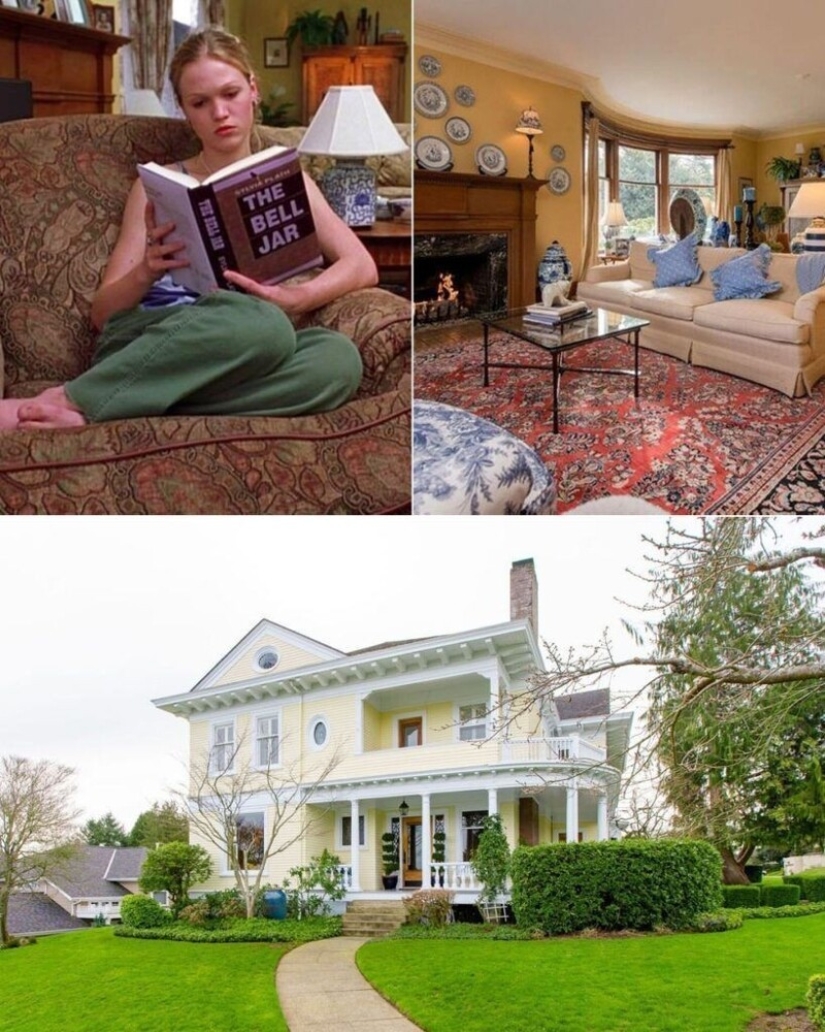 25 houses of famous films and their real value