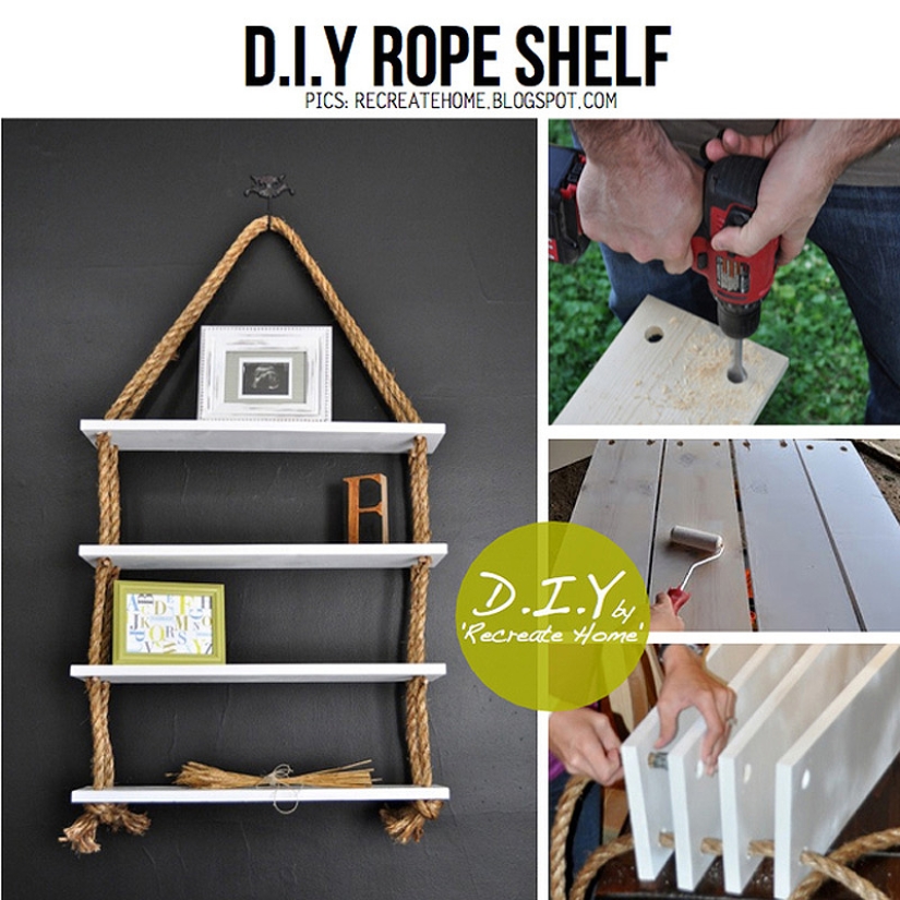 25 ideas how to make a bookshelf