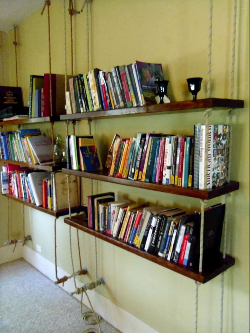 25 ideas how to make a bookshelf