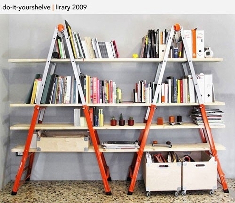 25 ideas how to make a bookshelf