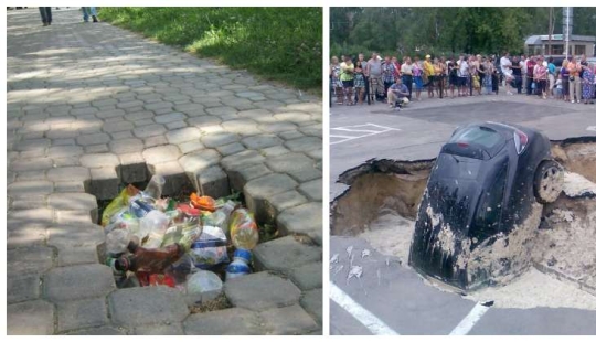 25 impressive 3D drawings on asphalt from Russian street artists