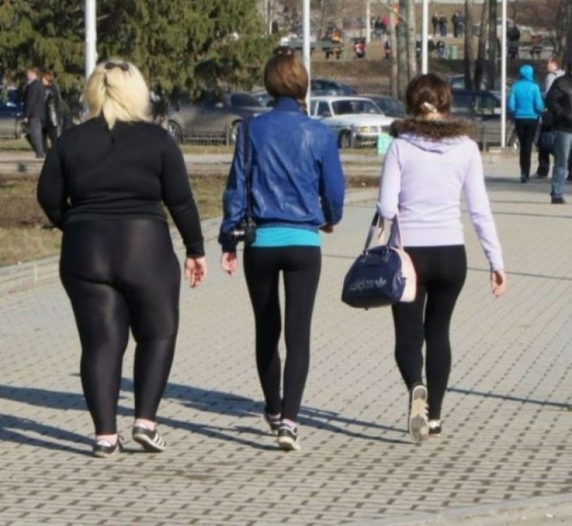 25 "pesado" evidencia de que los leggings no son todas las niñas!