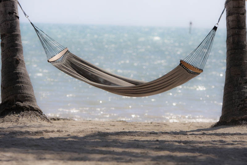 25 places ideal for lying in a hammock