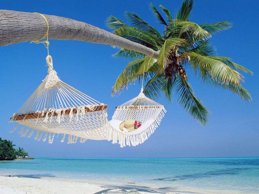 25 places ideal for lying in a hammock